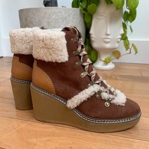 See by Chloe Eileen Wedge hiking shoes